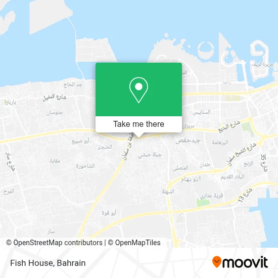 Fish House map