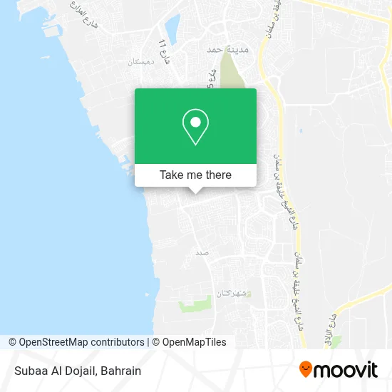 Subaa Al Dojail map