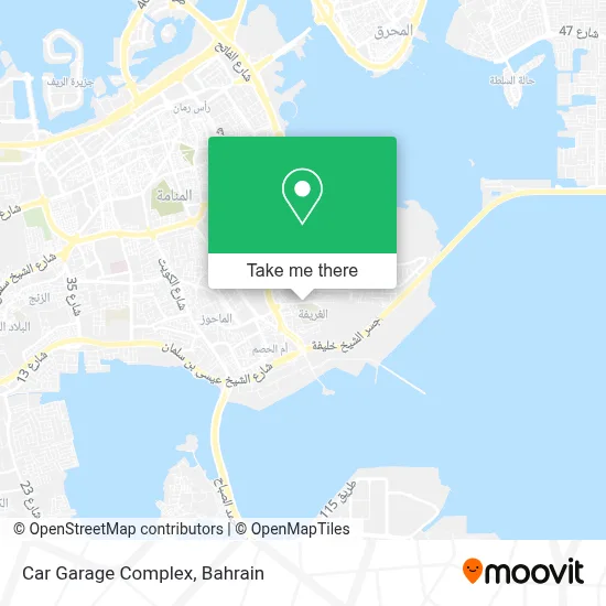 Car Garage Complex map