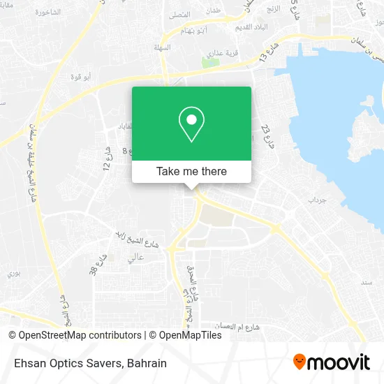 Ehsan Optics Savers map