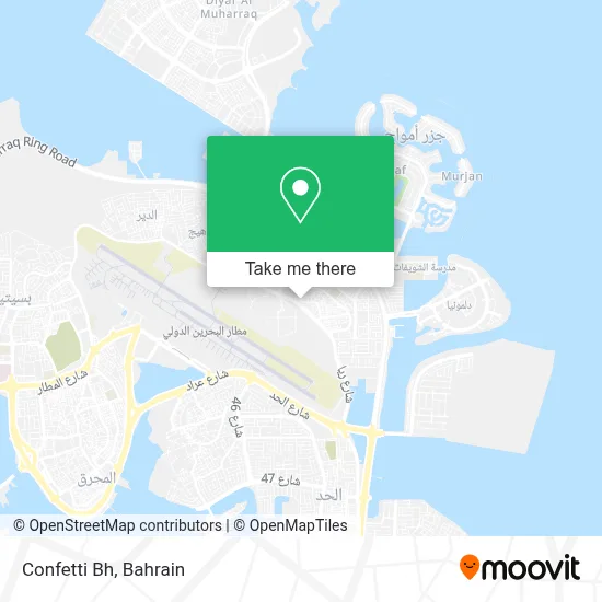 Confetti Bh map