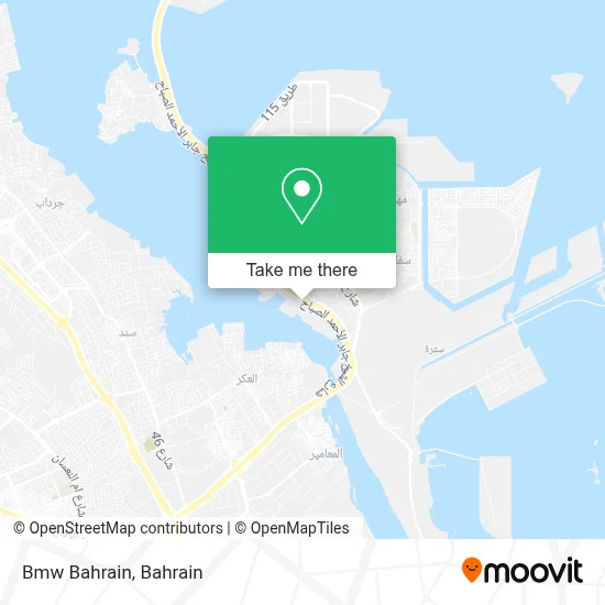Bmw Bahrain map