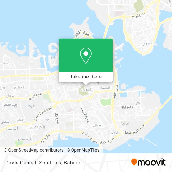 Code Genie It Solutions map