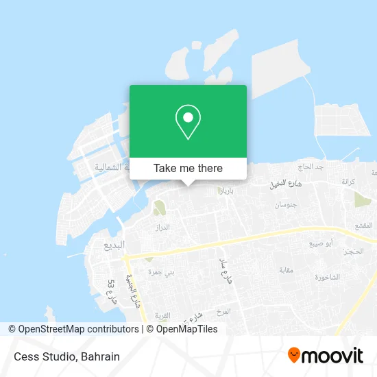 Cess Studio map