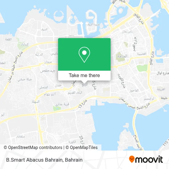 B.Smart Abacus Bahrain map