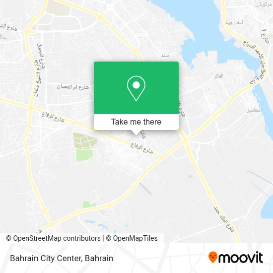 Bahrain City Center map