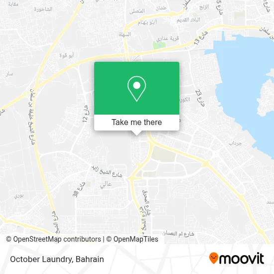October Laundry map