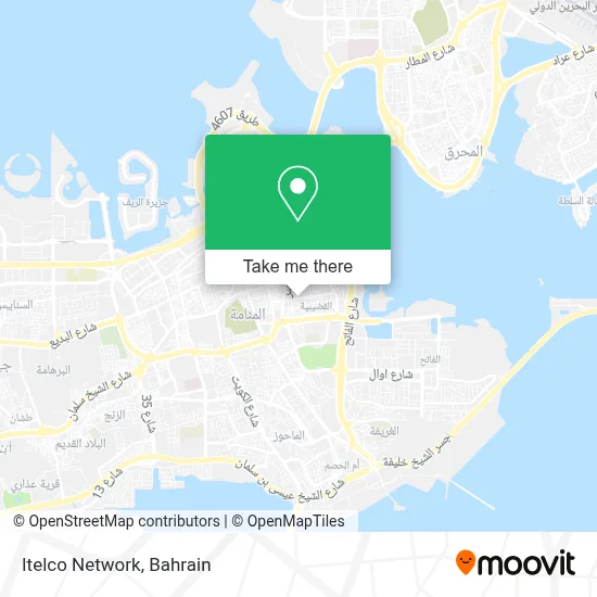 Itelco Network map