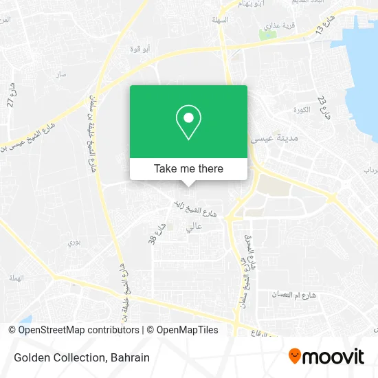 Golden Collection map