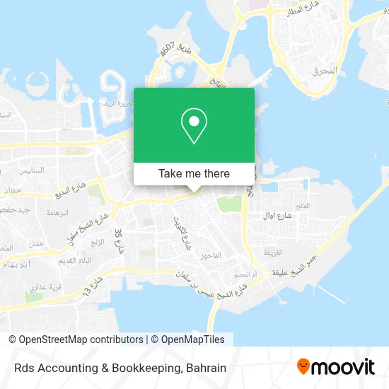 Rds Accounting & Bookkeeping map