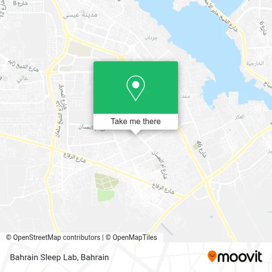 Bahrain Sleep Lab map