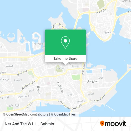 Net And Tec W.L.L. map