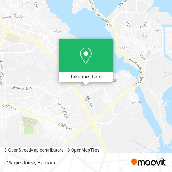 Magic Juice map