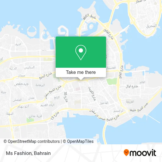 Ms Fashion map
