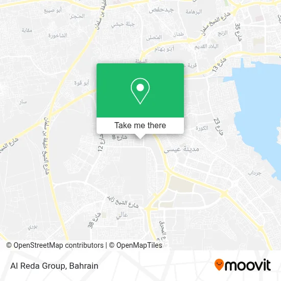 Al Reda Group map