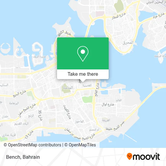Bench map