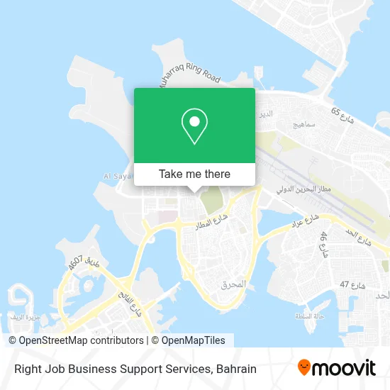 Right Job Business Support Services map
