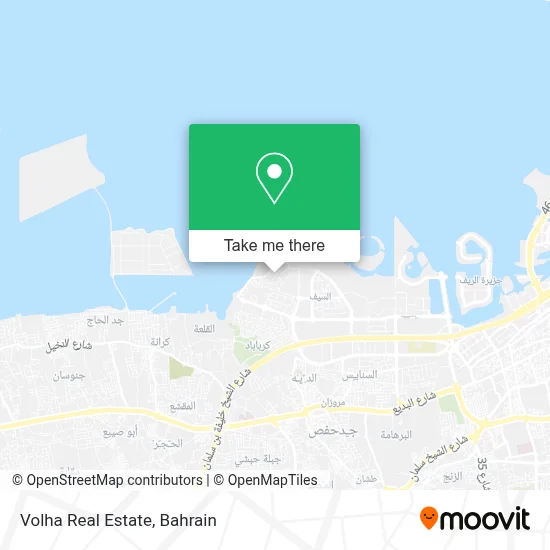 Volha Real Estate map