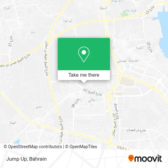 Jump Up map