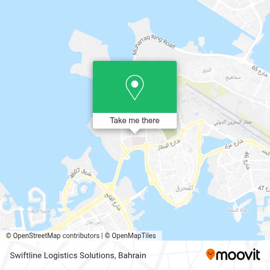Swiftline Logistics Solutions map