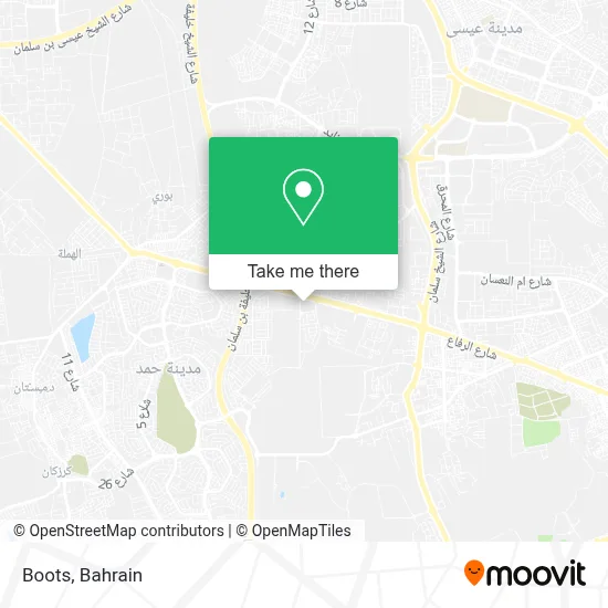 Boots map