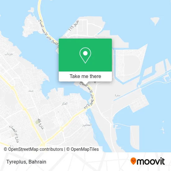 Tyreplus map