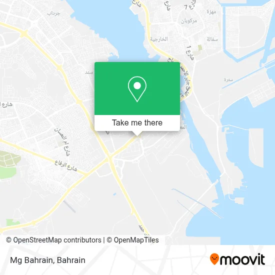 Mg Bahrain map