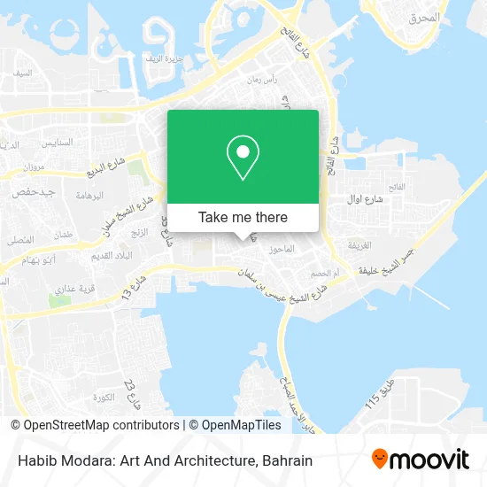 Habib Modara: Art And Architecture map