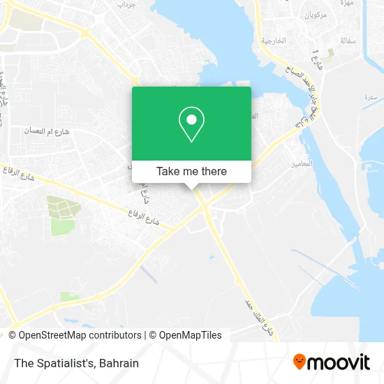 The Spatialist's map