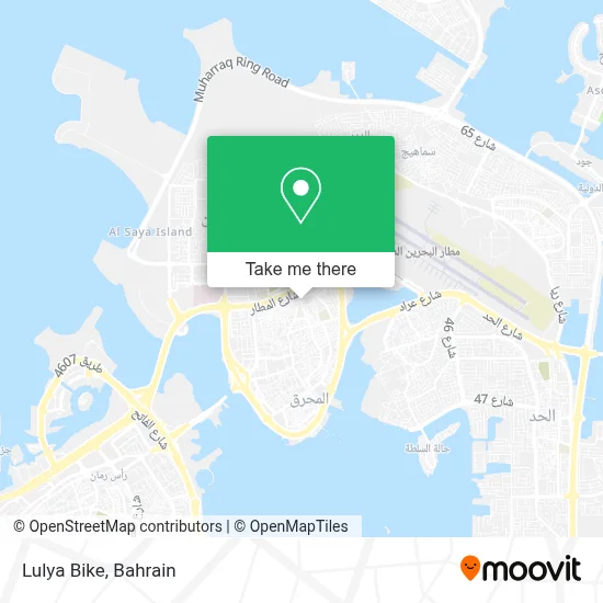 Lulya Bike map