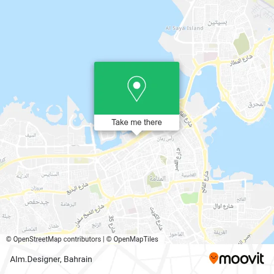 Alm.Designer map