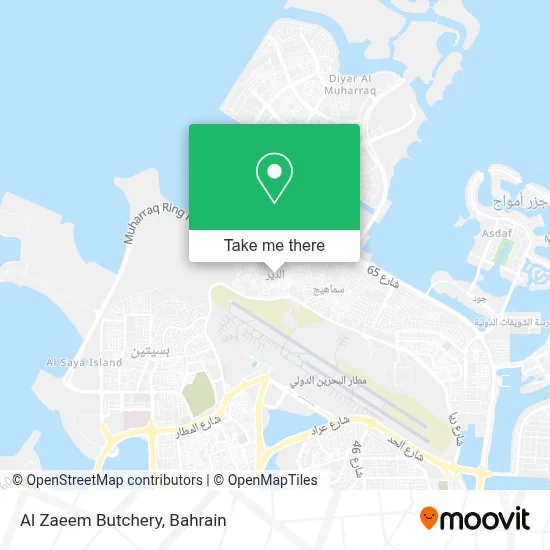 Al Zaeem Butchery map