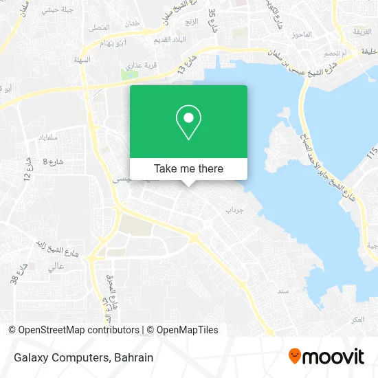 Galaxy Computers map
