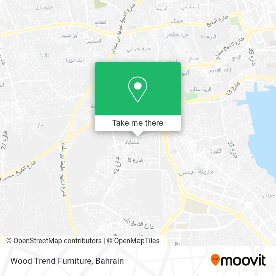 Wood Trend Furniture map
