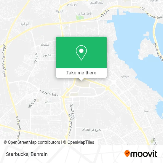 Starbucks map