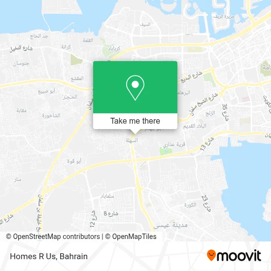 Homes R Us map