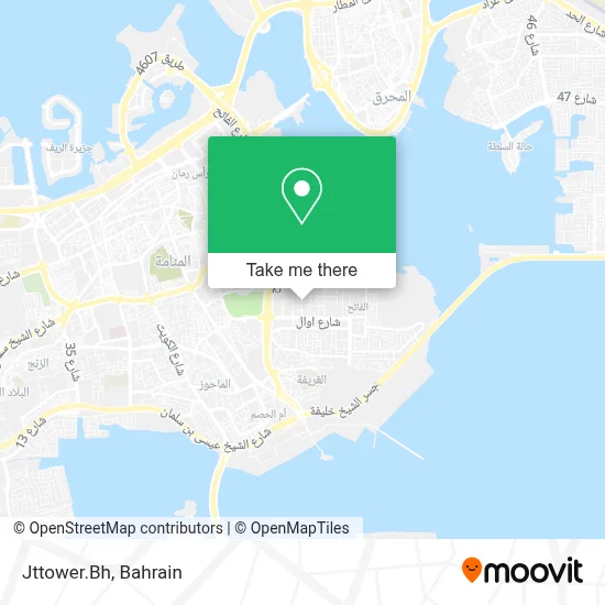 Jttower.Bh map