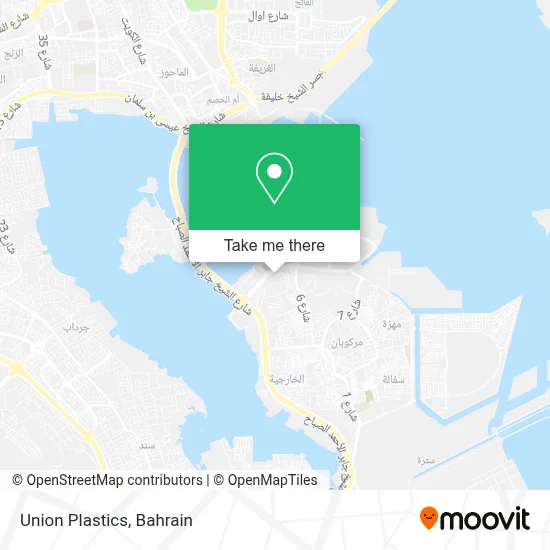 Union Plastics map