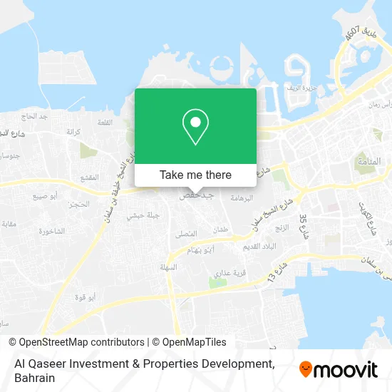 Al Qaseer Investment & Properties Development map