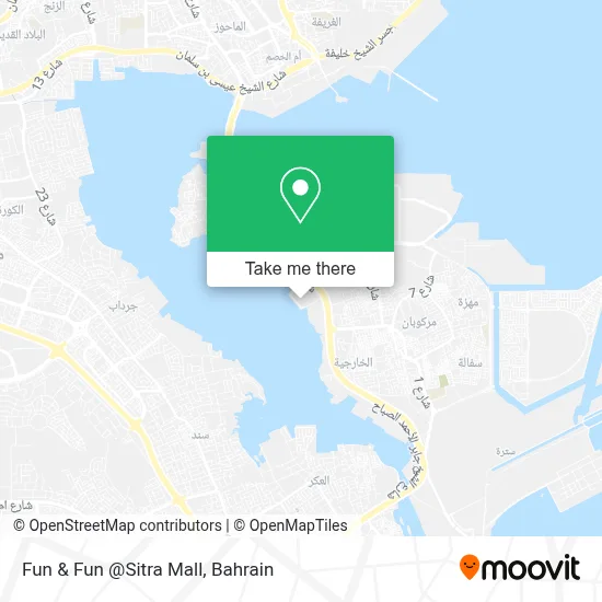Fun & Fun @Sitra Mall map