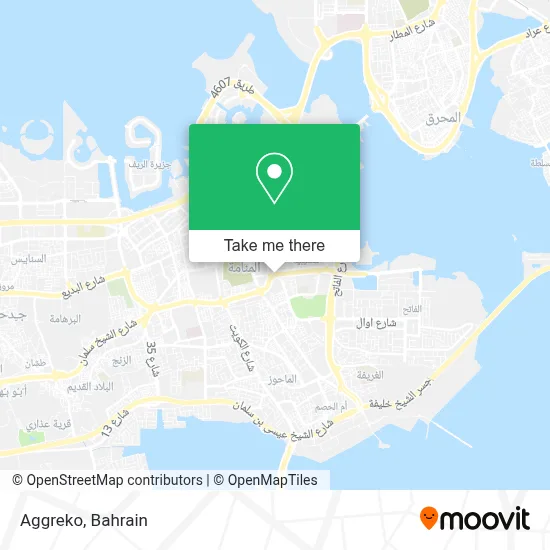 Aggreko map