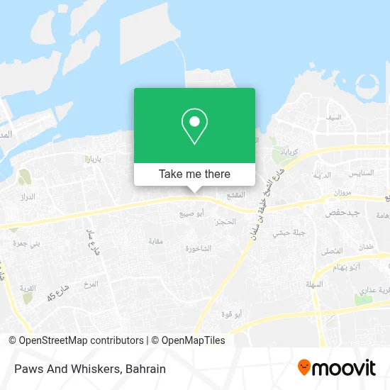 Paws And Whiskers map