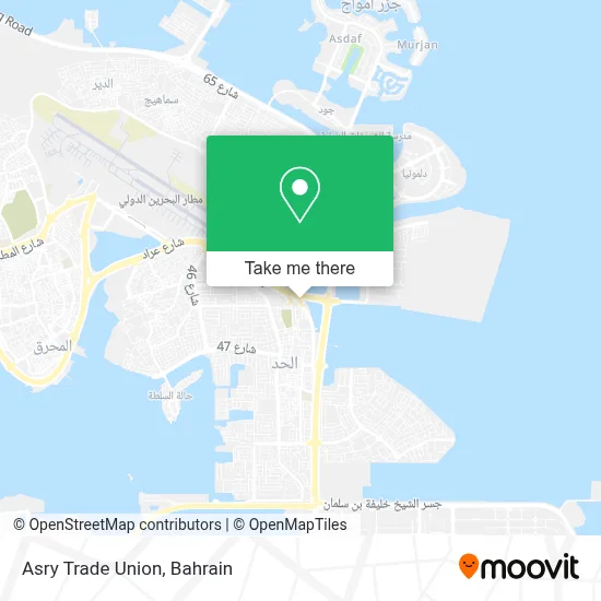 Asry Trade Union map
