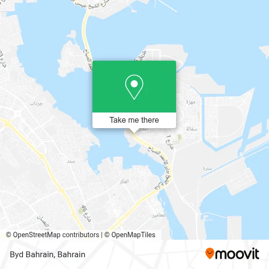 Byd Bahrain map
