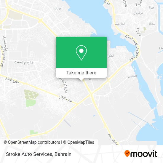 Stroke Auto Services map