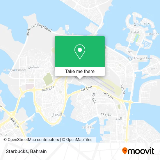 Starbucks map