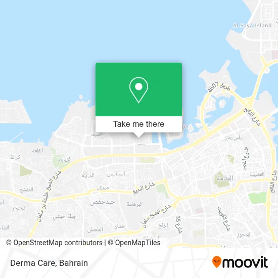 Derma Care map