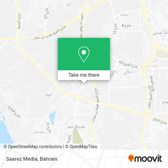 Saarez Media map