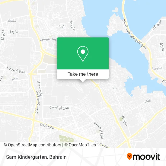 Sam Kindergarten map