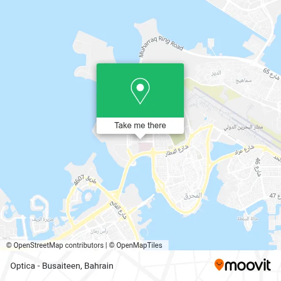 Optica - Busaiteen map